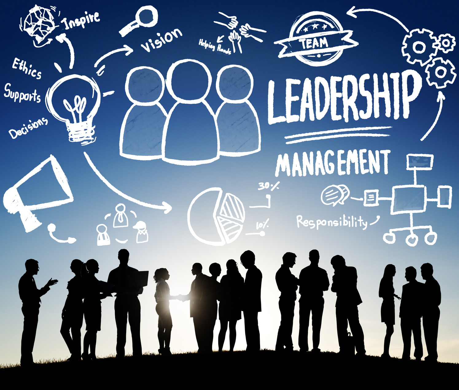 Leadership Leader Management Authority Director Concept Leadership Leader Management Authority Director Concept